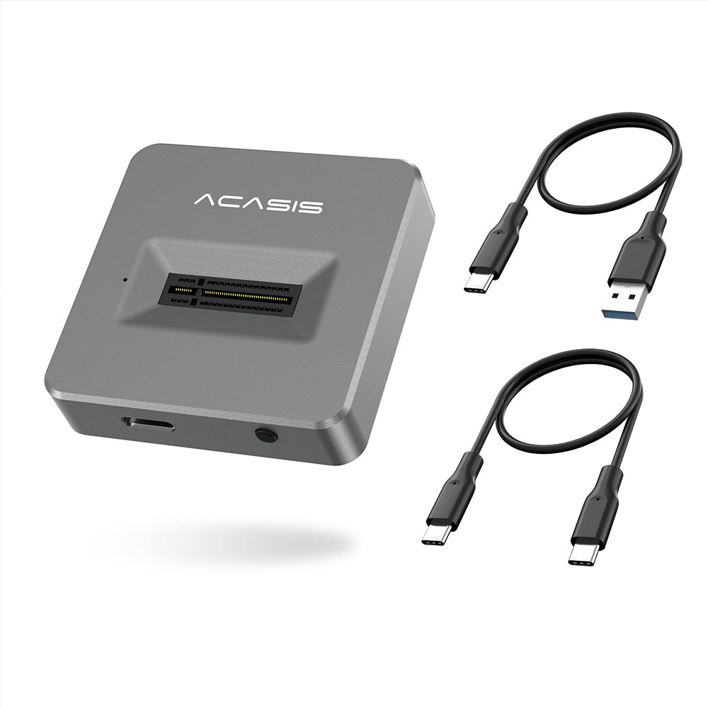 Acasis 10Gbps M.2 NVMe/SATA Type-C SSD Base for Windows & MAC